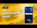 Set Background Image or LinearGradient Flutter Screen Background