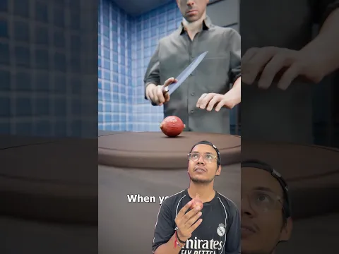 Onion Slice Hack!🧅 #shorts #shortsfeed #onion#experiment