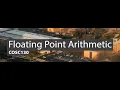 COSC130 - Floating point arithmetic