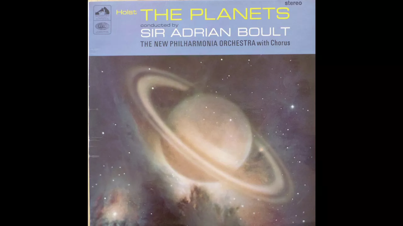 Holst The Planets Sir Adrian Boult The New Philharmonia Orchestra With Chorus