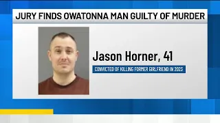 Jury finds Owatonna man guilty in murder of former girlfriend