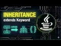 Inheritance in Java Explained extends Keyword Java Tutorial Kannada