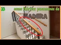 How to make a wooden handrail for a wrought iron railing