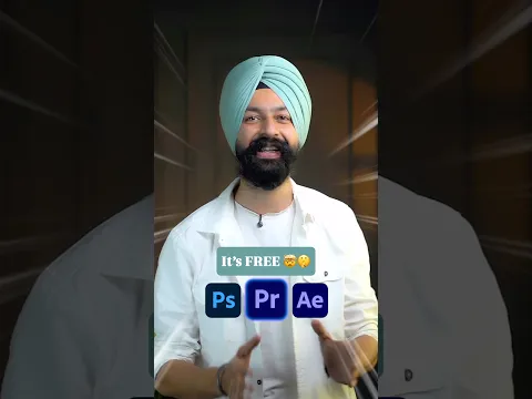 It’s FREE 🤑 Adobe users NEED to See This! 🚨🤯 #adobe #photoshop #aftereffects