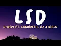 Download Lagu LSD - Genius (Lyrics) ft. Sia, Diplo, Labrinth