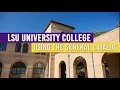 How to use the LSU General Catalog