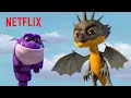 Lagu Daring Rescues Compilation 🐉 Dragons Rescue Riders | Netflix Jr