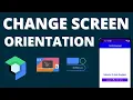 Change Screen Orientation Programmatically Jetpack Compose Kotlin Android Studio