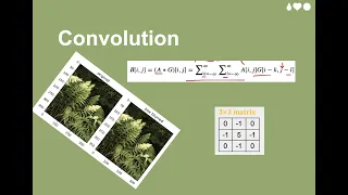 Convolution in the context of image processing using python