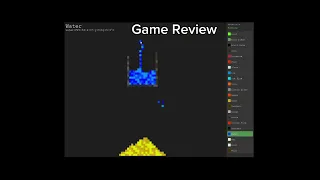 Pixel Physics Sandbox - Python Game Beta Review