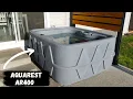 AquaRest Discovery AR400 Plug and Play Hot Tub Setup and 1 Month Review
