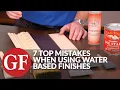How to Avoid The Top 7 Mistakes Made When Using Water-based Stains General Finishes