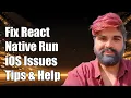 How to Fix react-native run-ios Not Working Common Solutions Tips
