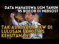 Download Lagu RUPANYA TAK ADA NAMA JKW DI LULUSAN FAKULTAS KEHUTANAN? DATA MAHASISWA UGM TAHUN 85 BOCOR DI MEDSOS?