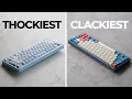 I Build The THOCKIEST CLACKIEST Keyboard