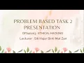 PRESENTATION PROBLEM BASED TASK DFS40203 ETHICAL HACKING