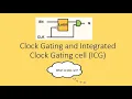 Clock Gating Integrated Clock Gating cell
