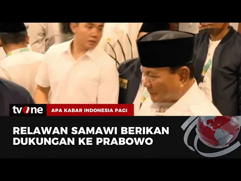 Prabowo Terima Dukungan Relawan Solidaritas Ulama Muda Jokowi