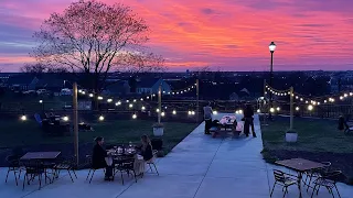 This restaurant serves best sunset views