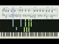 Bruno Mars - When I Was Your Man - ACCURATE Piano Tutorial + SHEETS