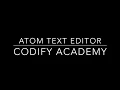 How to install Atom the text editor on Windows 10 PC