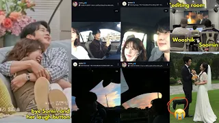 Wooshik and Somin casually doing lovestagram as a farewell for WYMM Choi Wooshik s so random