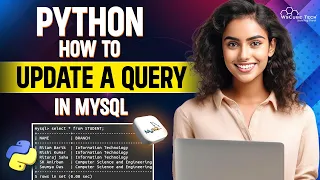 Updating a Query in MySQL Python MySQL Tutorial - Python Full Course For Beginner