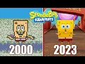 SpongeBob SquarePants Games Evolution 2000 - 2023