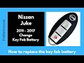 Nissan Juke Key Fob Battery Replacement 2011 - 2017