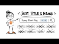 Inside the Minimal SEO Trick Sellers Never See Just Title and Brand