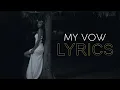 Download Lagu Meddy - My Vow (Official Lyric Video)