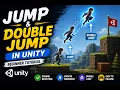 How to Make Jump Double Jump in Unity Beginner Tutorial