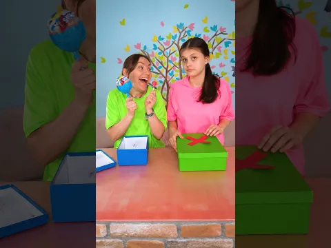 Mystery Box Challenge 🍭 #challenge #prank #games