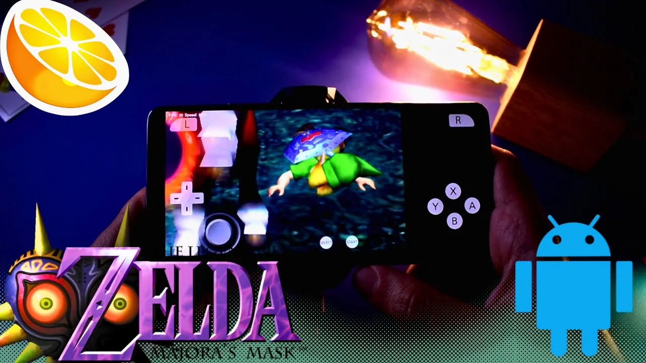 塞尔达传说：姆吉拉的假面 3D 安卓版游戏实况 | Citra 3DS 安卓版 | 任天堂 3DS 模拟器
