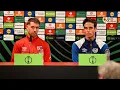 Íñigo Pérez y Lejeune en la previa del Rayo Vallecano -  FC Drita