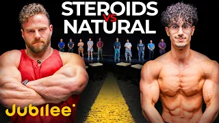 Taking steroids is cheating | Natural vs Steroid Bodybuilders | Middle Ground