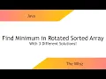 Find Minimum in Rotated Sorted Array