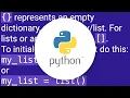 How to declare and add items to an array in Python