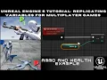 Unreal Engine 5 Multiplayer Tutorial Replicating Variables Ammo and Health Example