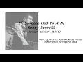 If Someone Had Told Me - Kenny Burrell (Transcription)