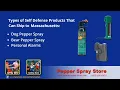 Massachusetts State Pepper Spray Laws - What s Legal