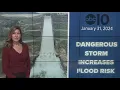California Atmospheric River Tracking winter storms flood risk snowpack and live radar