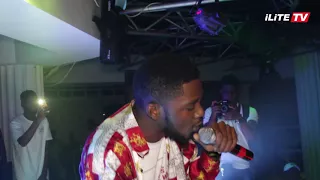 lil teey performing at the swyp concert ft l a x and mayorkun 