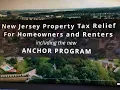ANCHOR and other NJ Property Tax Relief Programs