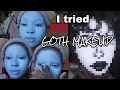 Goth makeup ruined me TRAD GOTH MAKEUP TUTORIAL
