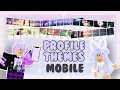 How to Make ROBLOX Profile Themes on Mobile Easy Tutorial 2021 READ DESCRIPTION