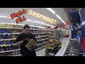 Working in a Grocery Supermarket Night Fill ASMR