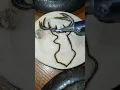 hello How do I make pyrography of animals deer wood burning step by step