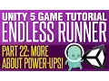 Unity Endless Runner Tutorial - More About Powerups