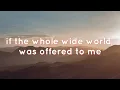 Foster - All I Need (Lyrics)